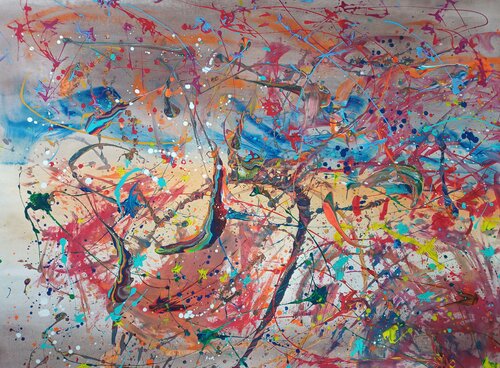 Frühlingspracht van Jasna Milosavac, Schilderij te koop op Singulart