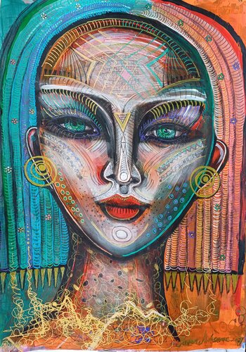 Goldy von Jasna Milosavac, Zeichnungen kaufen auf Singulart