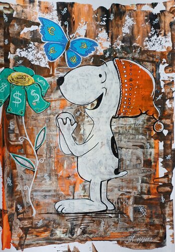 Snoopy von Jasna Milosavac, Zeichnungen kaufen auf Singulart
