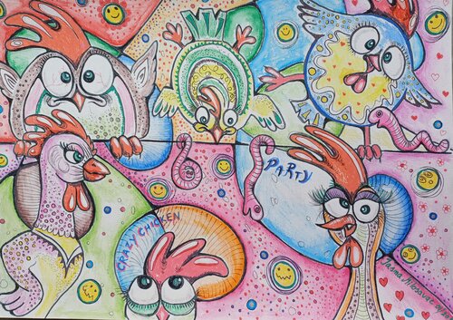 Where am I von Jasna Milosavac, Zeichnungen kaufen auf Singulart