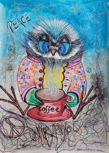 Guten morgen par Jasna Milosavac, Dessin en vente sur Singulart