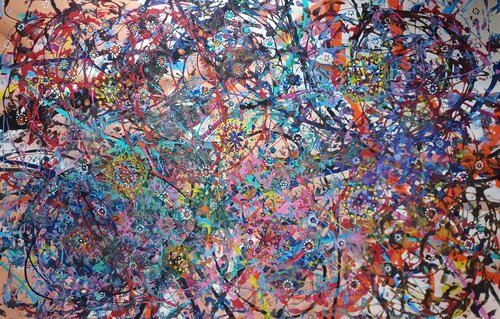 Mein schöner Garten von Jasna Milosavac, Malerei kaufen auf Singulart