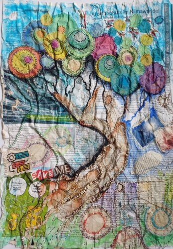 Save the forest by Jasna Milosavac, 기타 매체 for Sale on Singulart