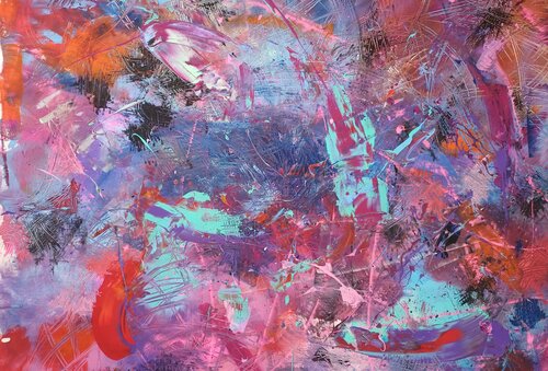 Mosaik- Energie di Jasna Milosavac, Pittura in vendita su Singulart