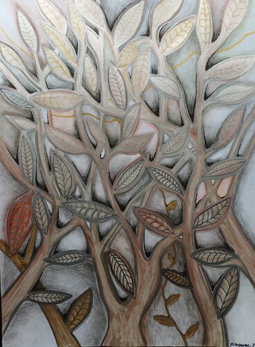 Der Herbst von Jasna Milosavac, Zeichnungen kaufen auf Singulart