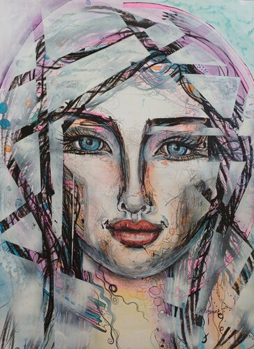 Pink style von Jasna Milosavac, Zeichnungen kaufen auf Singulart