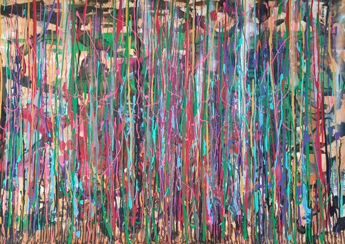 Color Tanz von Jasna Milosavac, Malerei kaufen auf Singulart