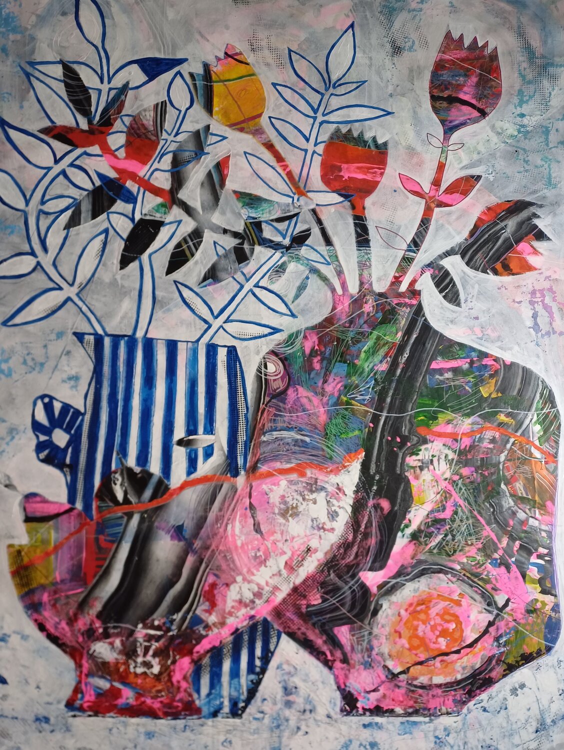 Abstrakt bunt Jasna Milosavac