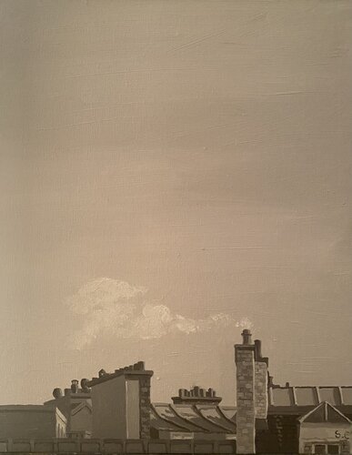 Habemus… ? par Sophie Cousineau, Peinture en vente sur Singulart