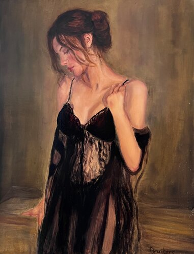 Quietly di Petra Gruiters, Pittura in vendita su Singulart