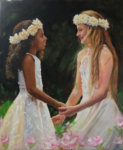 Our hearts van Petra Gruiters, Schilderij te koop op Singulart