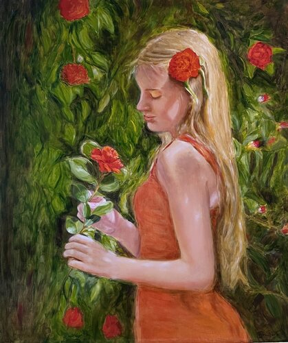 Camillia von Petra Gruiters, Malerei kaufen auf Singulart