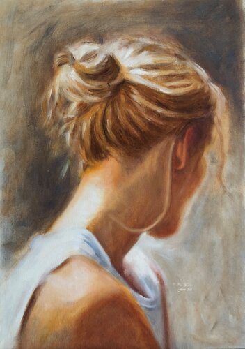 Look away di Petra Gruiters, Pittura in vendita su Singulart