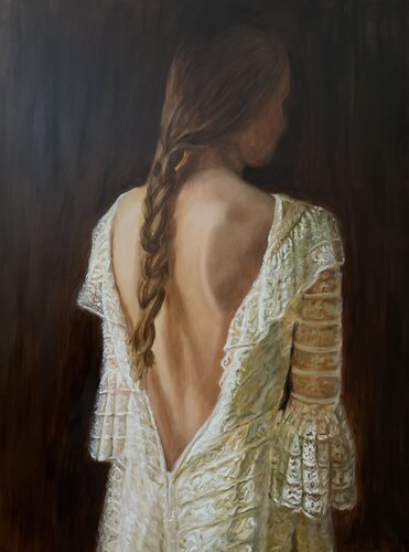 Braid of desire di Petra Gruiters, Pittura in vendita su Singulart