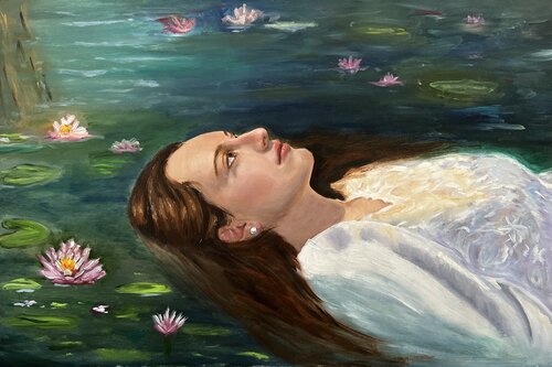 The Water's Embrace van Petra Gruiters, Schilderij te koop op Singulart