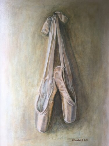 Ballet points von Petra Gruiters, Malerei kaufen auf Singulart
