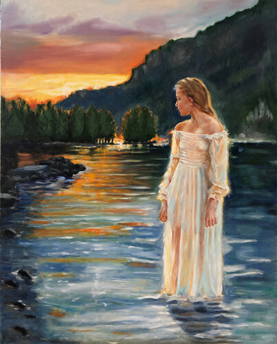 River of live von Petra Gruiters, Malerei kaufen auf Singulart