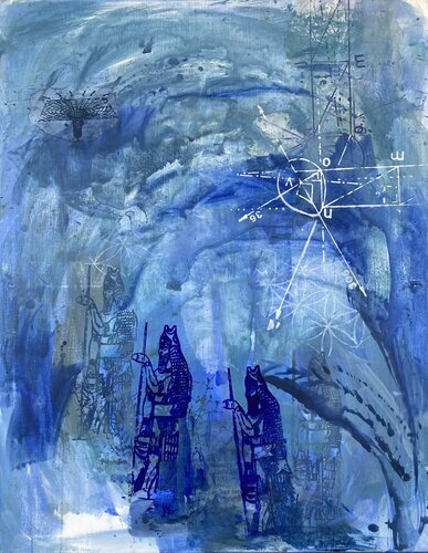 OANNES di Helena Sellergren, Pittura in vendita su Singulart