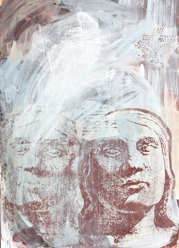 WHITE MIRROR by Helena Sellergren, Painting for Sale on Singulart