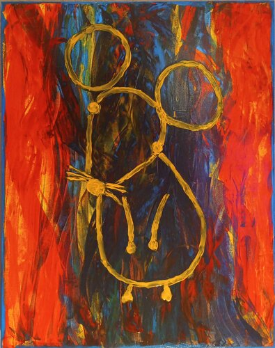 Baby-Mouse von An Hata Gorm, Malerei kaufen auf Singulart