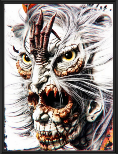African Shaman King von Michele Gaetano Calamita, Digital kaufen auf Singulart