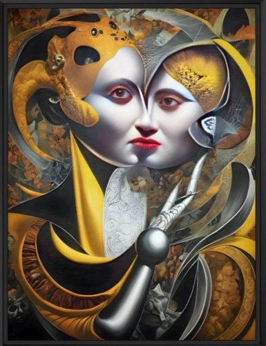 Vanitas Vanitatum (Superbia) di Michele Gaetano Calamita, Digitale in vendita su Singulart