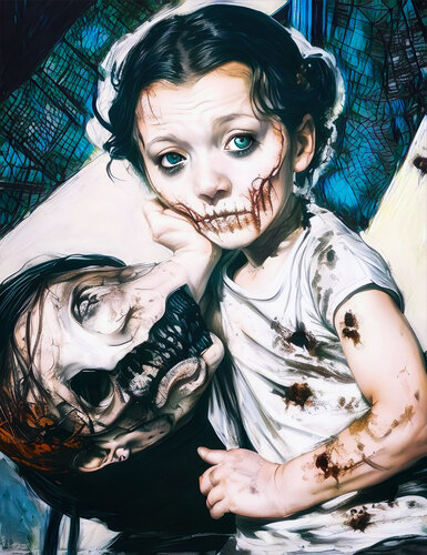 Children Say No to War by Michele Gaetano Calamita, Digital for Sale on Singulart