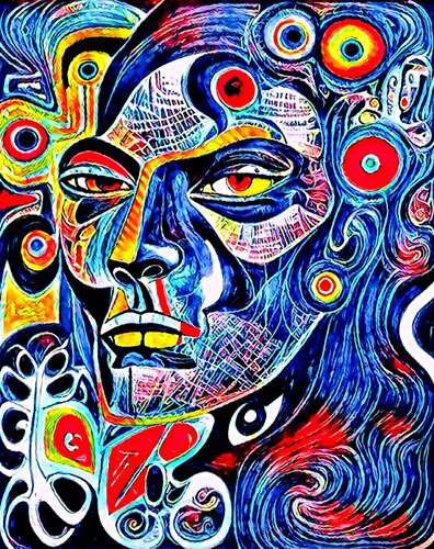 Native American by Michele Gaetano Calamita, Digital for Sale on Singulart