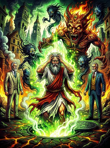 Oh my God! (Oooops, God it's Me!) van Michele Gaetano Calamita, Digitaal te koop op Singulart