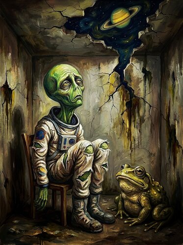 Golden Prison by Michele Gaetano Calamita, Digital for Sale on Singulart