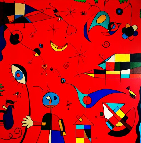 Rund um die Welt by Ralf Strauß, 油畫 for Sale on Singulart