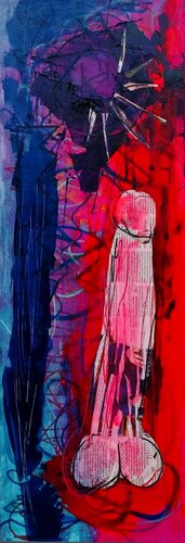 Organa Genitalia von Ralf Strauß, Malerei kaufen auf Singulart
