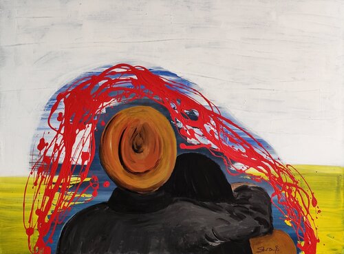 Blick zusammen in die Realität von Ralf Strauß, Malerei kaufen auf Singulart