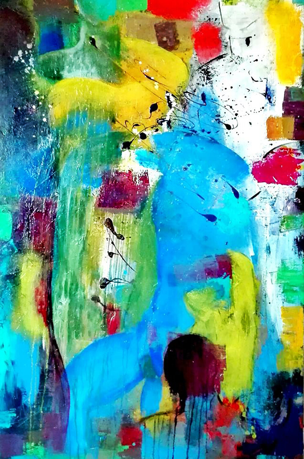 Ein schöner Tag mit Freunden - Popart Ralf Strauß