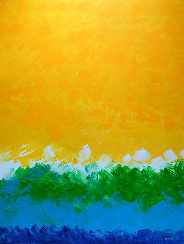 Summer is coming von Eva Vertes, Malerei kaufen auf Singulart