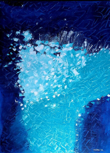 Lagoon van Eva Vertes, Schilderij te koop op Singulart