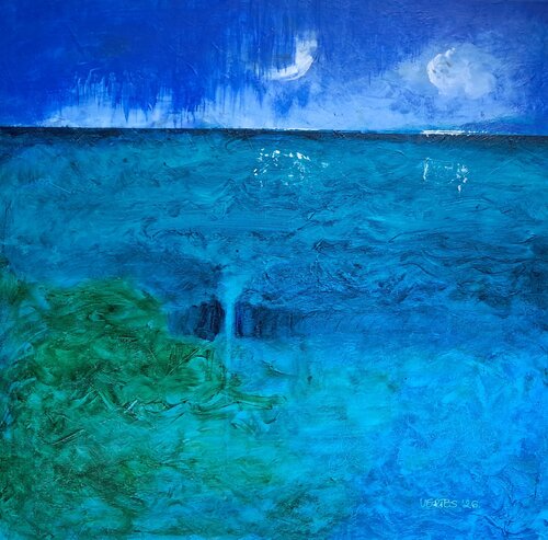 Lover of the sea by Eva Vertes, 絵画 for Sale on Singulart