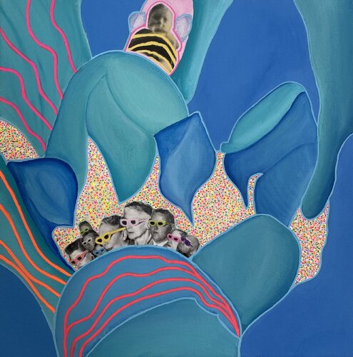 BEE WATCH by Imane Dejardin, Painting for Sale on Singulart