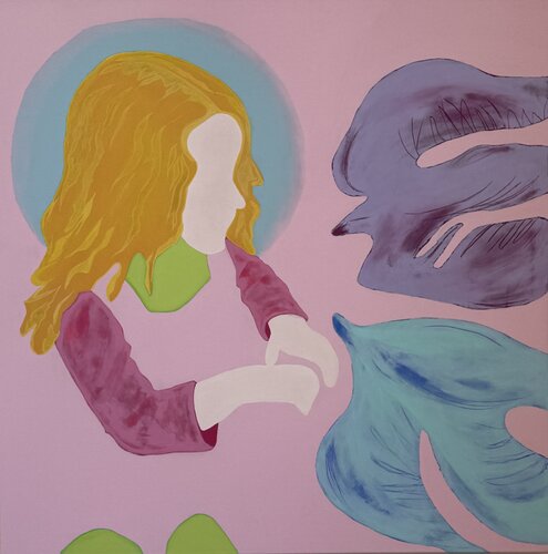 Dreaming child van Imane Dejardin, Schilderij te koop op Singulart