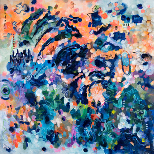 Looks like in my Head van Alita Ruf, Schilderij te koop op Singulart