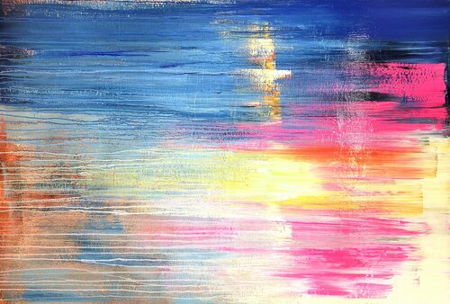 Peaceful di johan kjellnäs, Pittura in vendita su Singulart