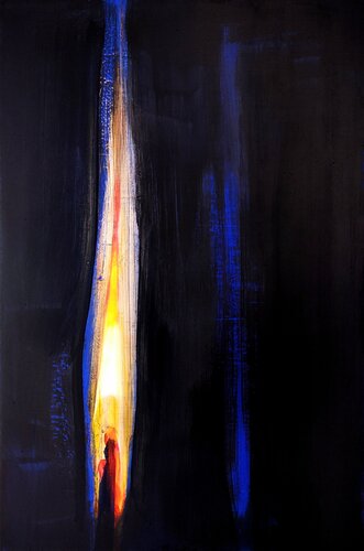 Flame von johan kjellnäs, Malerei kaufen auf Singulart