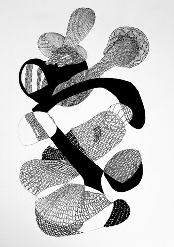 Limited edition Connections #5 von Sonia Roseval, Werk auf Papier kaufen auf Singulart