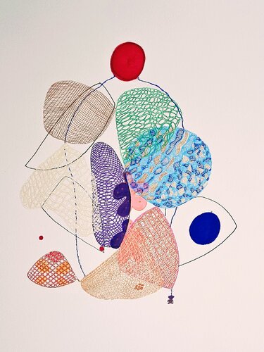 Tokyo Dreamscape van Sonia Roseval, Tekening te koop op Singulart