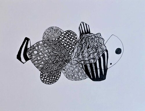 Traveling Lines: From the True North.#13 de Sonia Roseval, Dibujo a la venta en Singulart
