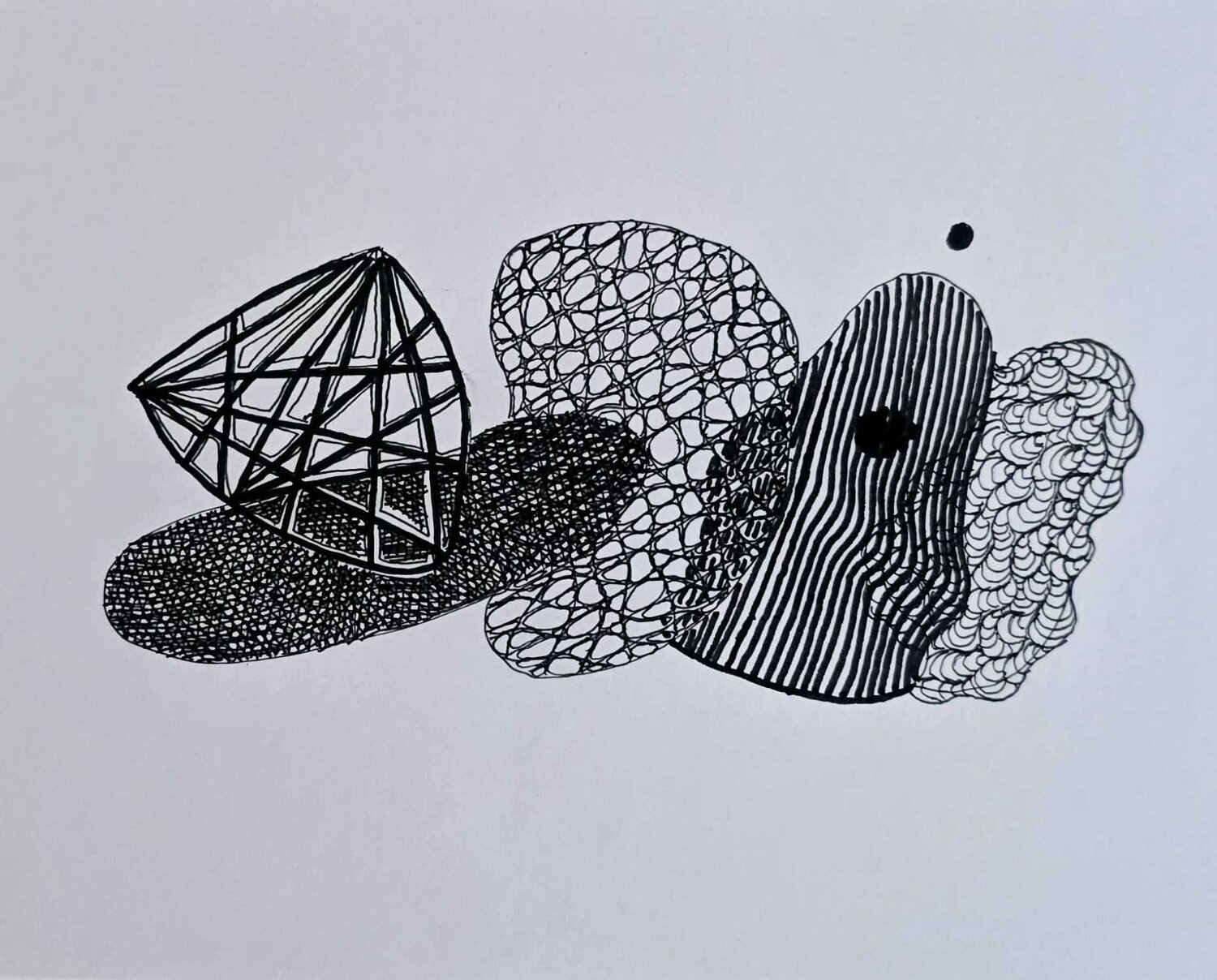 Traveling Lines: From the True North.#3 Sonia Roseval Drawing for sale