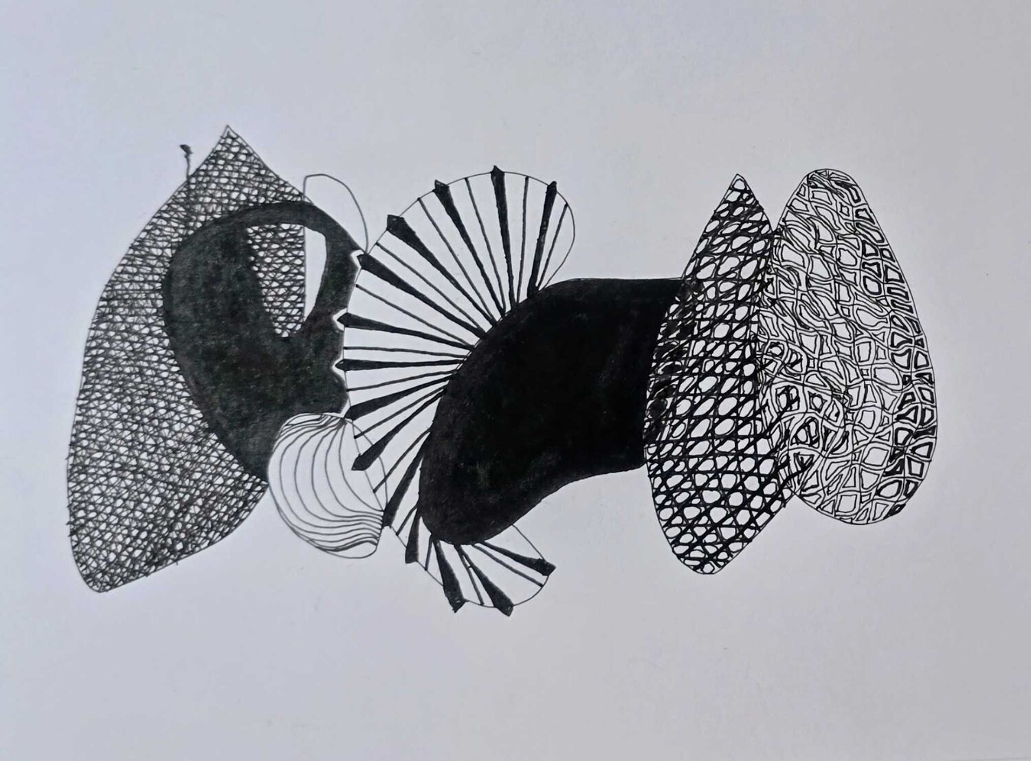 Traveling Lines: From the True North.#6 Sonia Roseval Tekening te koop
