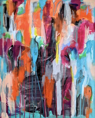 Blissfull Moment de Andrea Porten, Pintura a la venta en Singulart