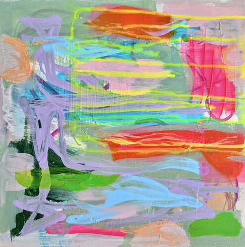 Weekend Plans II par Andrea Porten, Peinture en vente sur Singulart