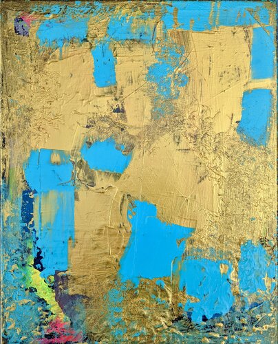 Golden Peppermint di Andrea Porten, Pittura in vendita su Singulart